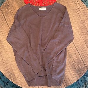 Cozy soft v neck pullover